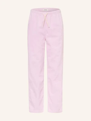 American Vintage Spodnie Sztruksowe rosa