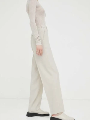 American Vintage spodnie wełniane