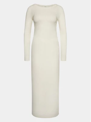 American Vintage Sukienka codzienna Gamipy GAMI14AE24 Biały Regular Fit