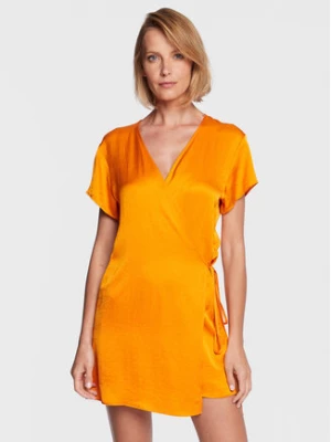 American Vintage Sukienka codzienna Widland WID14IE23 Pomarańczowy Regular Fit