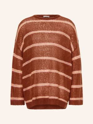 American Vintage Sweter Bodyrow braun brązowy
