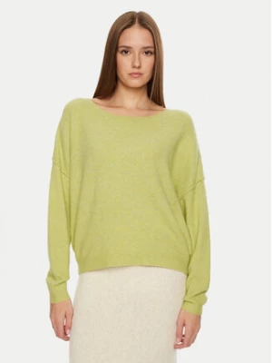 American Vintage Sweter Damsville DAM225H24 Zielony Loose Fit