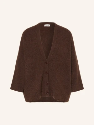 American Vintage Sweter Damsville Z Rękawami 3/4 braun CIEMNOBRĄZOWY