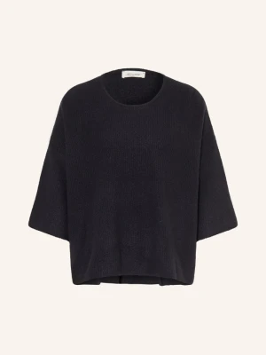 American Vintage Sweter Damsville Z Rękawami 3/4 schwarz CZARNY