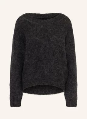 American Vintage Sweter East Z Dodatkiem Alpaki grau