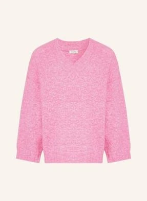American Vintage Sweter East Z Dodatkiem Alpaki pink
