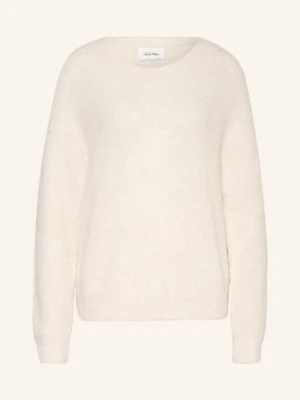 American Vintage Sweter East Z Dodatkiem Alpaki weiss