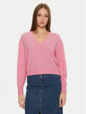 American Vintage Sweter Raxow RAX18AH24 Różowy Loose Fit