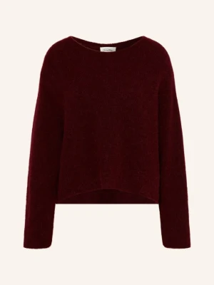 American Vintage Sweter Vitow Z Alpaki rot CIEMNOCZERWONY