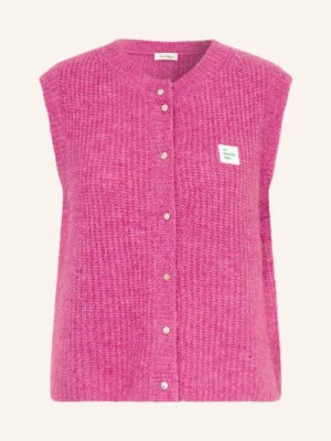 American Vintage Sweter Z Alpaki pink