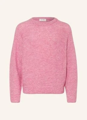 American Vintage Sweter Z Dodatkiem Alpaki pink