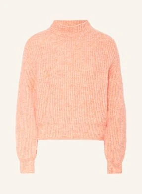 American Vintage Sweter Z Dodatkiem Alpaki rosa
