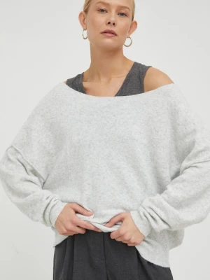 American Vintage sweter z domieszką wełny PULL ML COL BATEAU
