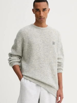American Vintage sweter z wełną męski kolor szary MVITO18A