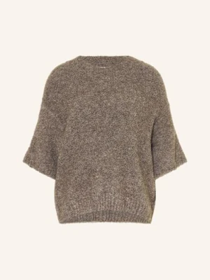 American Vintage Sweter Zolly Z Rękawami 3/4 beige