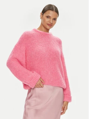 American Vintage Sweter Zolly ZOL18AE24 Różowy Regular Fit