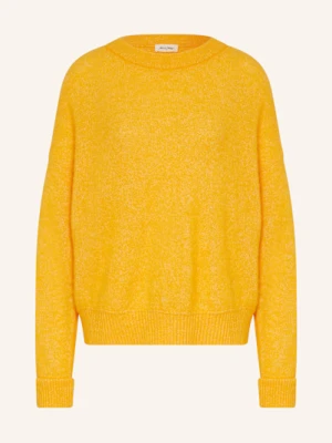 American Vintage Swetry Vitow Z Dodatkiem Alpaki orange