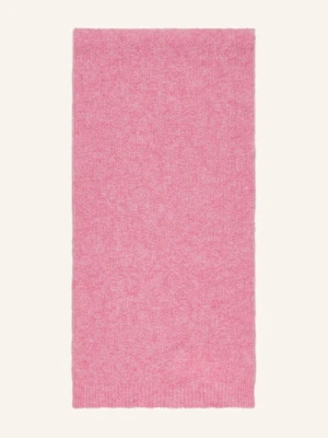 American Vintage Szal Z Dodatkiem Alpaki pink