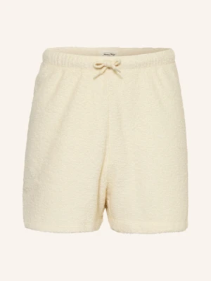 American Vintage Szorty Z Materiału Frotte weiss