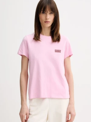 American Vintage t-shirt bawełniany