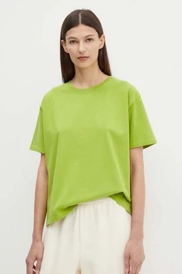 American Vintage t-shirt bawełniany damski kolor zielony FIZ02AH24