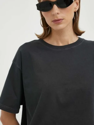 American Vintage t-shirt bawełniany T-SHIRT DROIT MC COL ROND