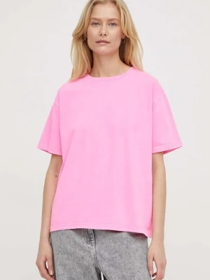 American Vintage t-shirt bawełniany T-SHIRT DROIT MC COL ROND