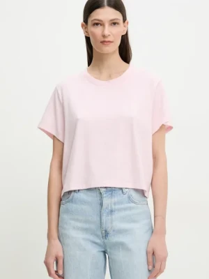 Zdjęcie produktu American Vintage t-shirt damski kolor różowy YPA02GE25