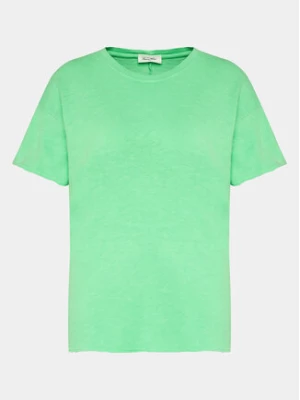 American Vintage T-Shirt Sonoma SON02FGE24 Zielony Regular Fit