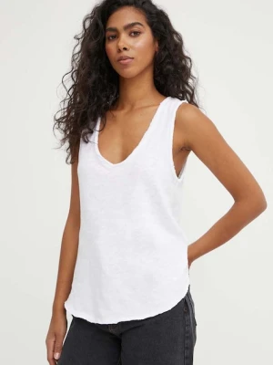 American Vintage top bawełniany DEBARDEUR COL U