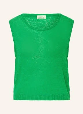 American Vintage Top Z Dzianiny Dumy gruen