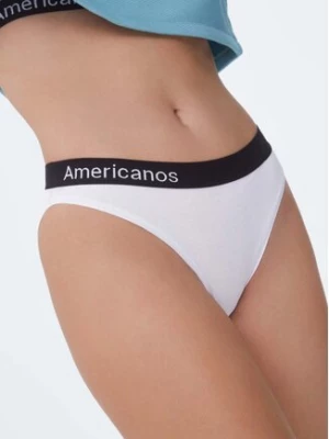 Americanos Figi klasyczne Briefs Biały Regular Fit