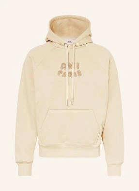 Ami Paris Bluza Z Kapturem beige