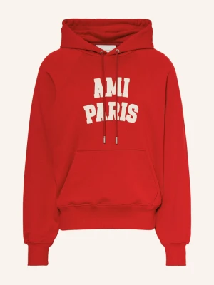 Ami Paris Bluza Z Kapturem rot