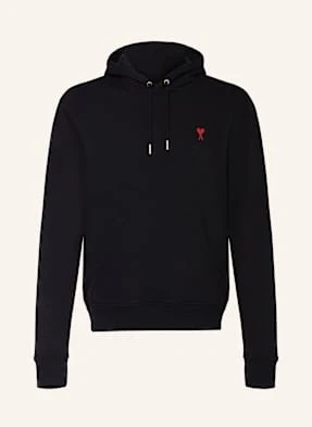 Ami Paris Bluza Z Kapturem schwarz