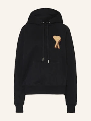 Ami Paris Bluza Z Kapturem schwarz