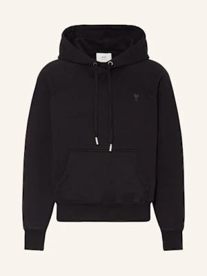 Ami Paris Bluza Z Kapturem schwarz