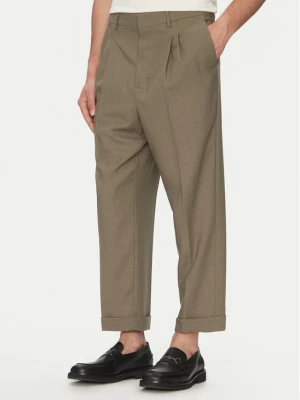 AMI Paris Chinosy HTR111.WV0066 Szary Regular Fit