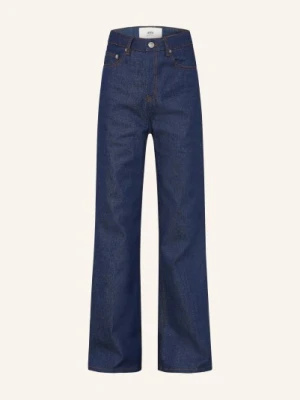 Ami Paris Dżinsy Z Rozszerzanymi Nogawkami blau