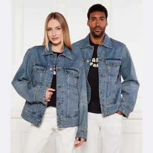 AMI Paris Jeansowa kurtka | Loose fit
