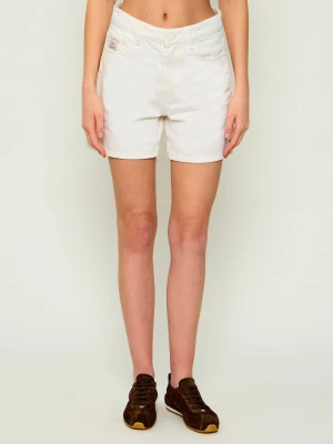 AMI Paris Jeansowe szorty | Regular Fit kremowy