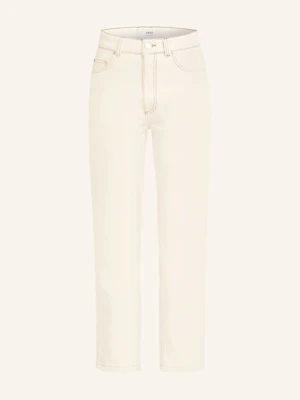 Ami Paris Jeansy Straight beige