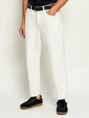 AMI Paris Jeansy | Tapered fit kremowy