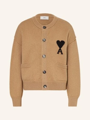 Ami Paris Kardigan braun