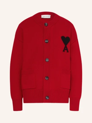 Ami Paris Kardigan rot CIEMNOCZERWONY