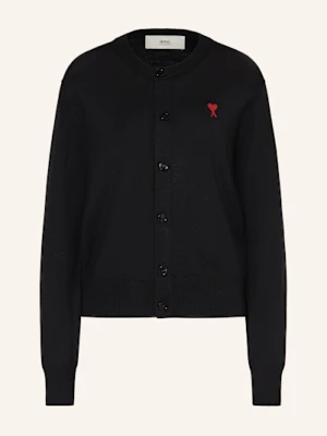 Zdjęcie produktu Ami Paris Kardigan Z Wełny Merino schwarz