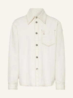 Ami Paris Koszula Dżinsowa Comfort Fit weiss