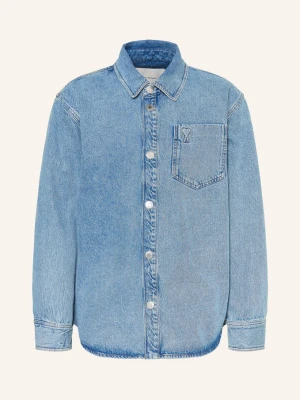 Ami Paris Koszula Dżinsowa O Kroju Slim Fit blau JASNONIEBIESKI
