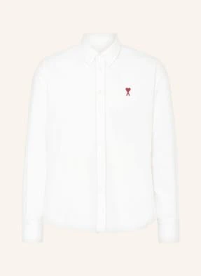 Ami Paris Koszula Oxford Extra Slim Fit weiss