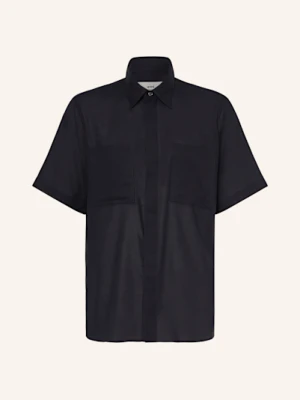 Ami Paris Koszula Z Klapami Regular Fit blau